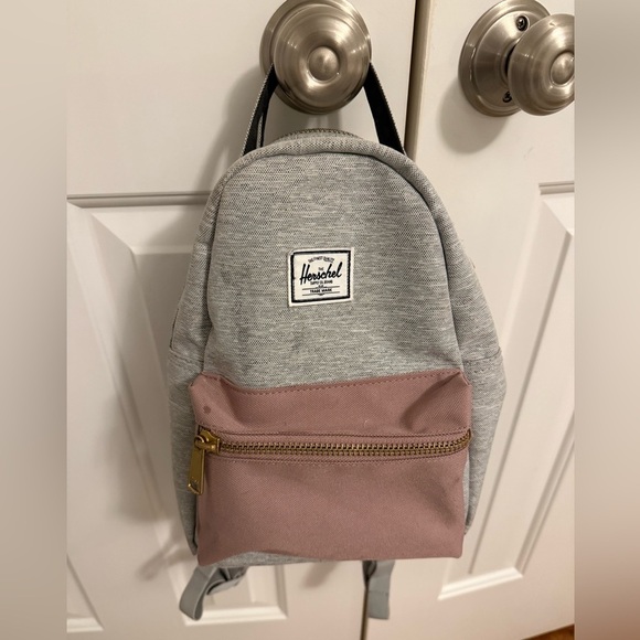 Herschel Supply Co. Mini Backpack Nova Pink and Grey - Picture 1 of 10